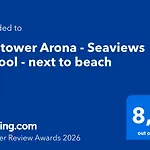 Apartmán Suntower - Seaviews & Pool - Next To Arona (Tenerife)