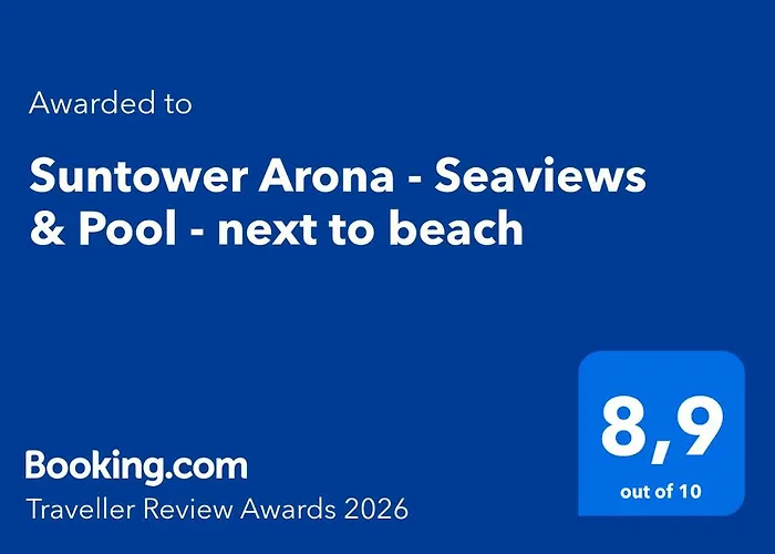 Apartamento Suntower - Seaviews & Pool - Next To Arona (Tenerife)